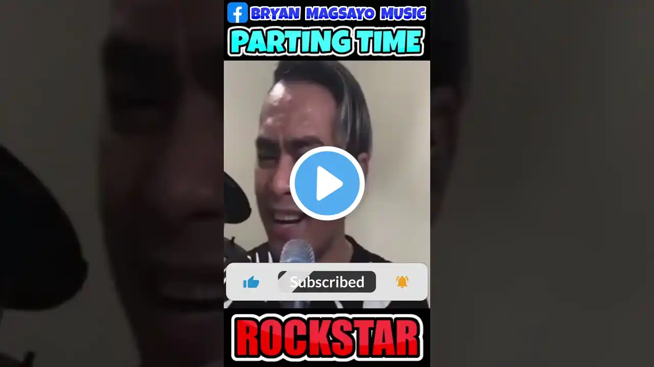 Parting Time - Rockstar #BryanMagsayoCover #OnlineRequest #shorts