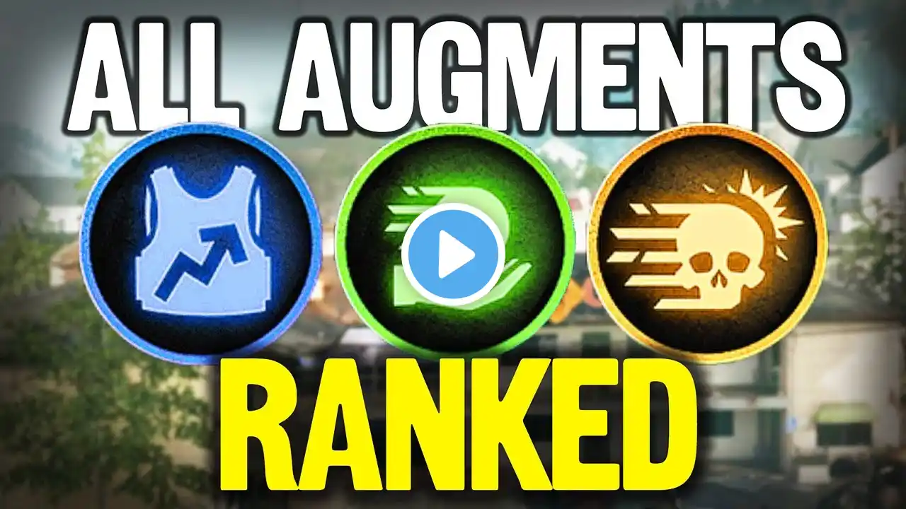 RANKING EVERY AUGMENT IN BO6 ZOMBIES! - (*BEST* ENDGAME UPGRADES TIER LIST GUIDE!)