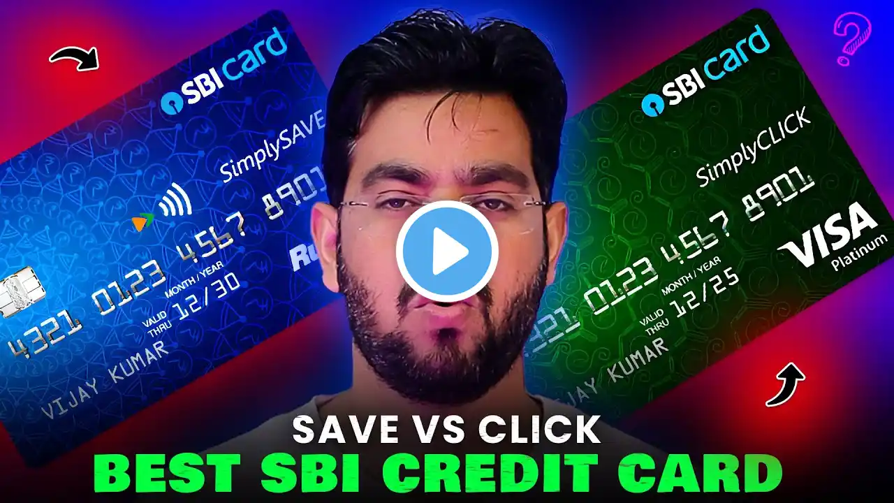 SBI Simply Save vs SBI Simply Click Credit Card - Best SBI Credit Card 2024🤔