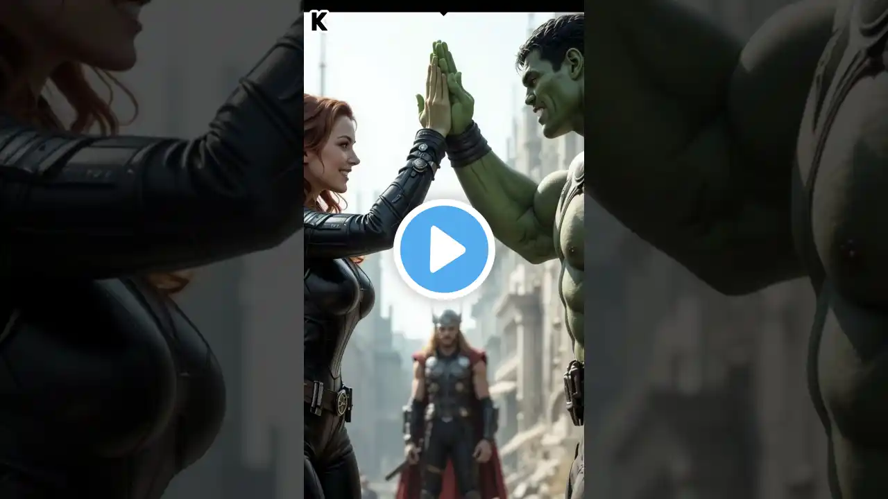 #short hathor black widow and hulk prank story