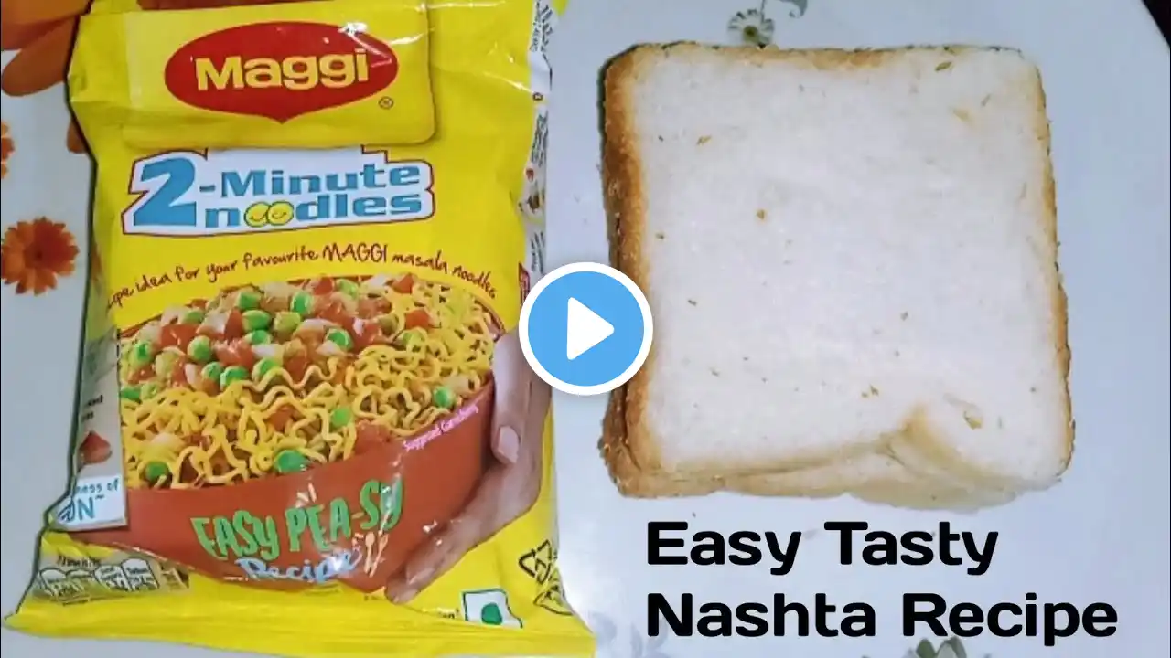 4 Minutes Evening Snacks Recipe | Crispy & Tasty Bread Snacks|Maggi Puff Recipe | Maggi Recipe |