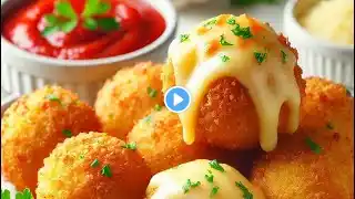 Chicken Cheesy Balls Recipe | Easy and Crispy Snack | Perfect for Parties and Kids!"