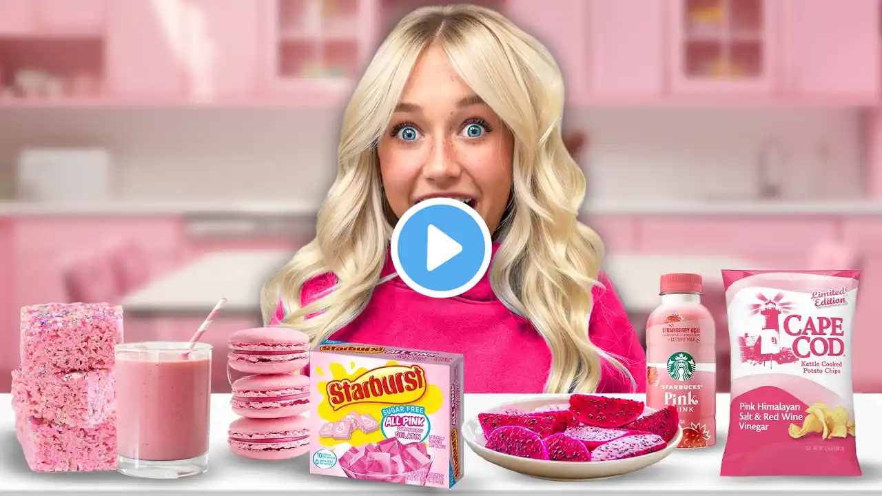 10 KiDS EAT ONE COLOR FOR 24HRS! *SHE CHEATED*😳