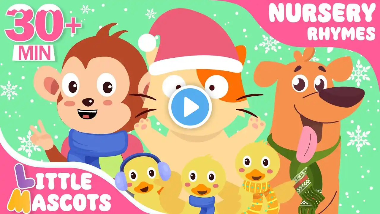 The More We Get Together + Thank You Song + more Little Mascots Nursery Rhymes & Kids Songs