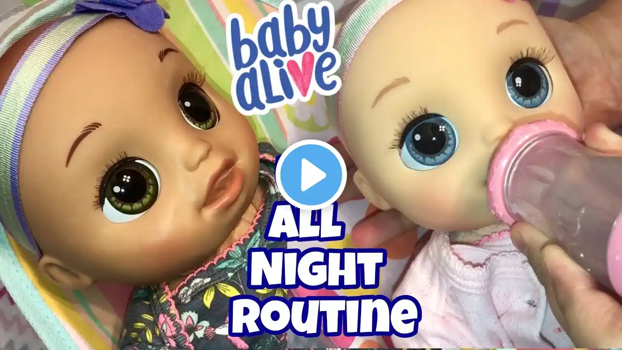 Baby Alive Real As Can Be twins wont go to sleep baby Alive video