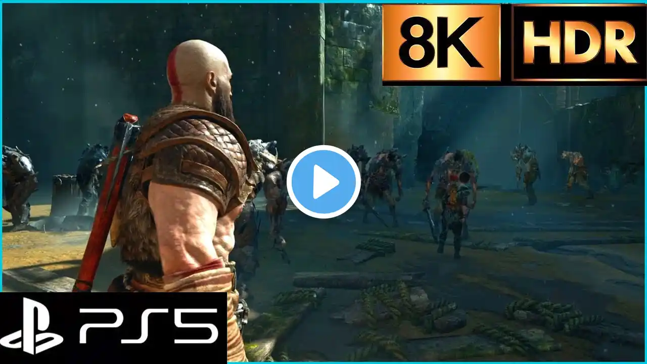 God of War 4 (PS5) - IMMERSIVE Realistic Ultra Graphics Gameplay [4K 60FPS HDR] - Episode 5