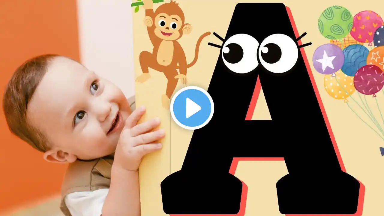 ABC Alphabet Song For Kids 🌟 Learn English Alphabet Letter With Sounds For Children 🌟 Suptoonz